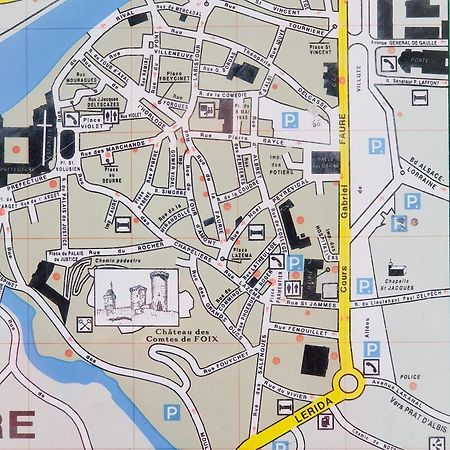 La Note Verte - Parking Gratuit Devant L'Entree Foix Extérieur photo
